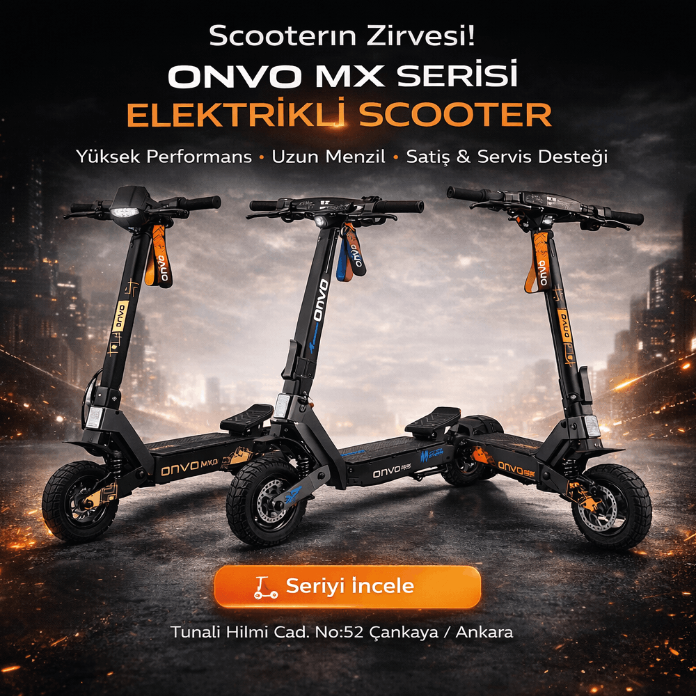 ONVO MX Serisi Elektrikli Scooter