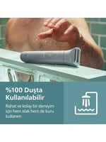 Philips Vücut Bakım 3000 Serisi Duşa Uygun, Hassas Bölge ve Vücut Tıraş Makinesi - BG3480/15