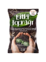 Bitki Toprağı 5 Litre (Gübreli)