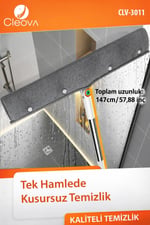 2 in 1 Çekpas Kauçuk Fırça Paspas Mop