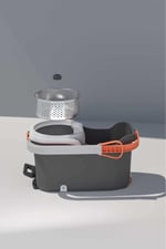 Cleanmate S2 Pedallı Mop Temizlik Seti Tekerlekli Kova Çıkarılabilir Çelik Sepet