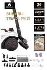 CLV-4041 26 Parça Burharlı Temizlik Makinası 2000W 5Bar