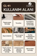 CLV-4041 26 Parça Burharlı Temizlik Makinası 2000W 5Bar