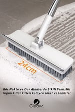 Çok Amaçlı Yer Temizleme Fırçası