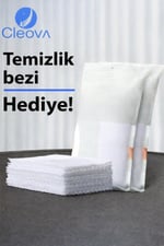 Tek Tuşla Bez Değiştirme, Güçlü Klips, Temizlik Bezi Hediyeli
