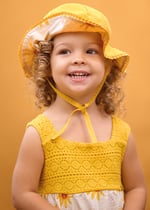 Mayoral Baby Girl Daisy Dress Yellow