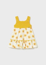 Mayoral Baby Girl Daisy Dress Yellow