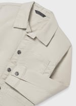 Mayoral Boys' Gabardine Shirt Beige