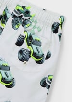 Mayoral Boys' Printed Swim Shorts Grey