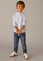 Mayoral Boys' Denim Jeans Navy Blue