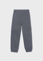 Mayoral Boys' Cargo Pants with Pockets, Grey