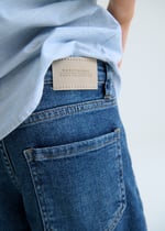 Mayoral Boys' Denim Shorts Blue