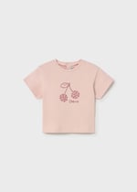 Mayoral Baby Girl Print T-shirt Pink