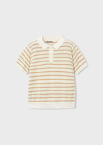 Mayoral Boys' Mercerized T-shirt Beige