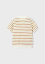 Mayoral Boys' Mercerized T-shirt Beige