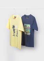 Mayoral Boys' Two-Piece T-Shirt Set Navy Blue