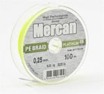 Mercan Platinium 8x Sarı 100mt İp Misina