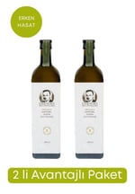 2 Lİ PAKET ETHEM BEY ERKEN HASAT NATÜREL SIZMA ZEYTİNYAĞI 1000 ML