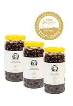 3 AL 2 ÖDE DOĞAL DUBLE SİYAH YAĞLI  ZEYTİN 1000 GR