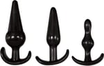 4 Parça Anal Plug Seti
