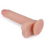 Belden Bağlamalı Nature Yeni Nesil Teknolojik Penis Realistik Anal Dildo 18 cm
