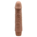 Güçlü Titreşimli 19,5 cm Realistik Vibratör Gerçekci Penis Dildo