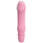 PRETTY LOVE Titreşim Özellikli Vibratör 13.5 cm Açık Pembe