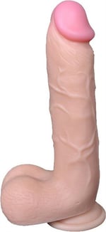 XS Adam Rubber Kalın Penis Et Dokusu Süper Realistik Dildo 21 cm