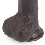 Yeni Nesil Çift Katmanlı 17,5 cm Realistik Dildo Penis
