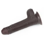Yeni Nesil Çift Katmanlı 17,5 cm Realistik Dildo Penis