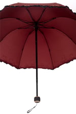 Bordo Fiyonk Şemsiye