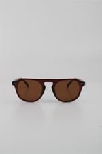 By Marine Kahverengi UV400 Filtre Unisex Güneş Gözlüğü G24FT2029R03