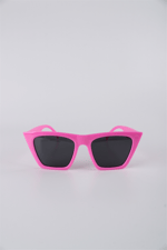 By Marine Kız Çocuk Cat Eye Pembe Çerçeveli Siyah Camlı Güneş Gözlüğü GG25KZCOCUKRD1