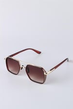 La Viva Kahverengi UV400 Koruma Unisex Güneş Gözlüğü G25LV3311R02