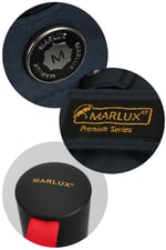 Marlux Ekstra Güçlendirilmiş Tam Otomatik Rüzgar Şemsiyesi 10 Fiber Tel Bordo MPR2001L