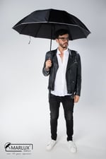 Marlux Siyah Çift Katlı Protokol Unisex Şemsiye M21MAR207CKR001