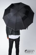 Marlux Siyah Çift Katlı Protokol Unisex Şemsiye M21MAR207CKR001