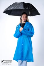 Marlux Siyah Müzik Notalı Kadın Şemsiye M21MAR123R001