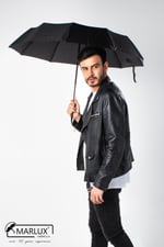 Marlux Siyah Tam Otomatik 10 Tel Premium Lüx Erkek Şemsiye M21MAR1001MR001