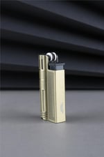 Silvio Monetti Alevli Muhtar Model Bronz Gazlı Çakmak CAKSM094T