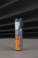 Silvio Monetti Kedi Desenli Gazlı Çakmak SM179PF0001
