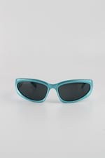 Silvio Monetti Mavi Mat UV400 Filtre Unisex Güneş Gözlüğü G24SM9006R04