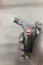 Silvio Monetti Siyah Gazlı Torch Pürmüz Çakmak SMC041PR03