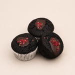 Badem Unlu & Çikolatalı Cupcake 3lü
