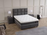 AMORE Kuş Tüyü Sünger Pocket Core Torba Yay Teknolojisi Yatak Seti