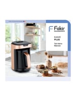 Fakir Kaave Plus Otomatik Türk Kahvesi Makinesi 240 ml Bakır Renkli Şık Tasarım Özellikleri