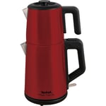 Tefal Magic Tea XL Paslanmaz Çelik Gövdeli 1650 Watt Çay Makinesi - Kırmızı
