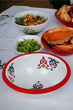 13 No Emaye Kase,  Tabak, Çeyiz, Çukur Tabak, Çorba Kase, Mama Tabağı 13 Cm