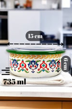 14 No Emaye Saklama Kabı