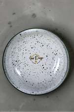 20 Cm Emaye Kase Tabak, Çukur Tabak, Salata Tabak, Cips Tabak